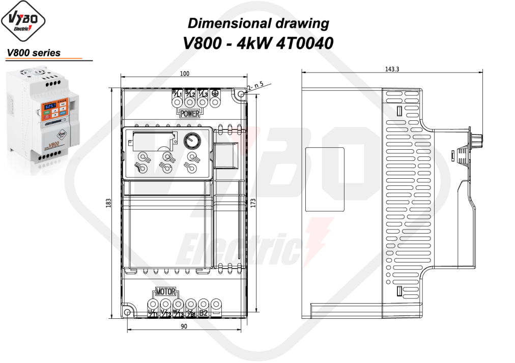 Desen dimensional V800 4T0040