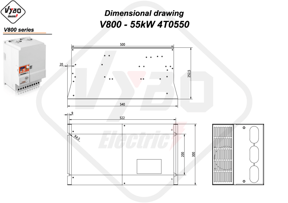 Desen dimensional V800 4T0550