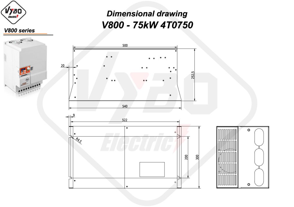 Desen dimensional V800 4T0550