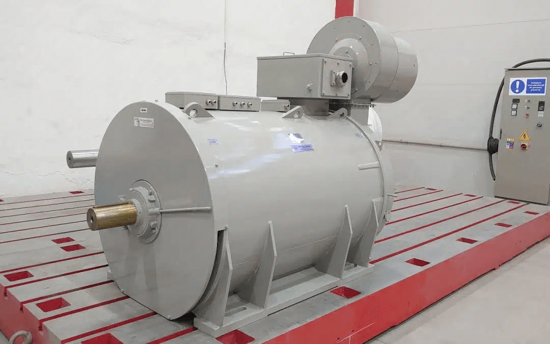 Motor electric asincron H27R-560-06 900kW IP33 pentru ventilator de cazan