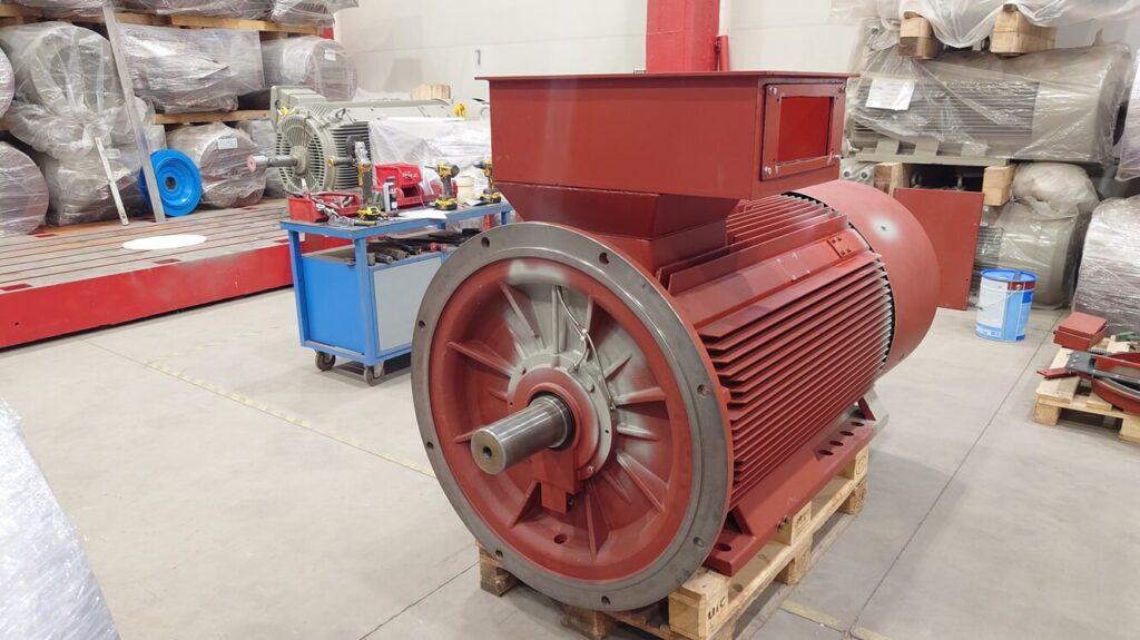 Motor de joasă tensiune de mare putere H17RL-400XL-4 900kW pentru mașina de prelucrat fier vechi de dimensiuni foarte mari