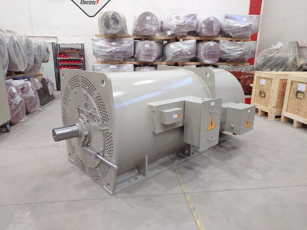 Motor cu inel alunecător IC511 cu răcire specială a tuburilor H27R-TB-SR-630-6 1400kW pentru moară de ciment